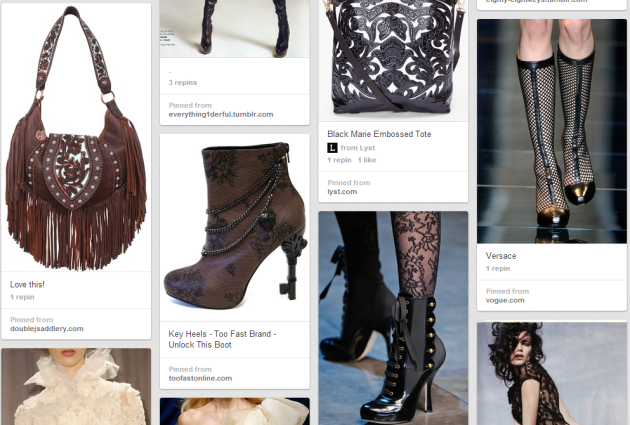 leather and lace pinterest
