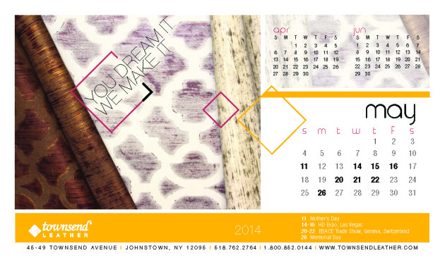 Townsend Calendar_May