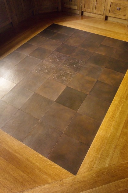 Townsend Leather Residential_Leather Floor Tiles (2)