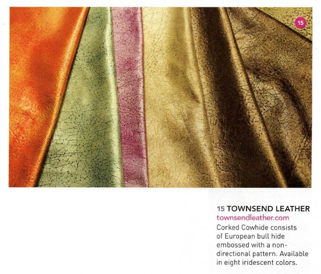 Townsend Leather in Boutique Design