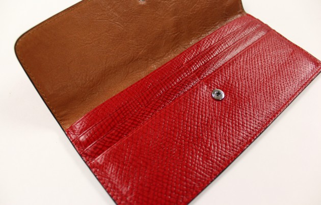Townsend Leather Radiance Effect Radiance Claret Boxboard TL Townsend Leather Wallet