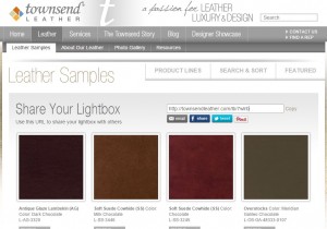 Townsend Leather Chocolate lightbox