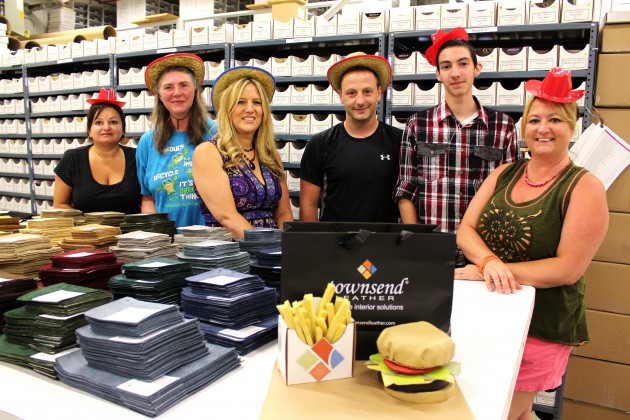 Townsend Leather Sample Department Burger Chefs