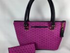 Stacy Garcia® Blue Label Trifecta Orchid Handbag and Wallet
